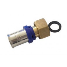 Муфта пресс с накидной гайкой Ø16х1/2" TIM (30/240) Муфта пресс с накидной гайкой Ø16х1/2" TIM (30/240)