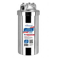 Корпус магистр. фильтра для гор.воды 10"BB Ø1" нерж. АКВАБРАЙТ Корпус магистр. фильтра для гор.воды 10"BB Ø1" нерж. АКВАБРАЙТ