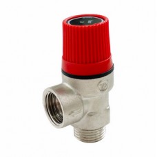 Клапан предохранительный 3bar Ø1/2" внутр./нар. VALFEX (154) Клапан предохранительный 3bar Ø1/2" внутр./нар. VALFEX (154)