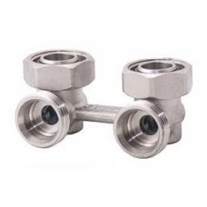 Узел для нижнего подкл. рад. угловой Ø3/4" евроконус GAPPO Узел для нижнего подкл. рад. угловой Ø3/4" евроконус GAPPO