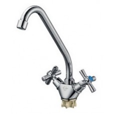 Смеситель для кухни цинк на гайке средн.излив SOLONE KOA4-B722 (10) Смеситель для кухни цинк на гайке средн.излив SOLONE KOA4-B722 (10)