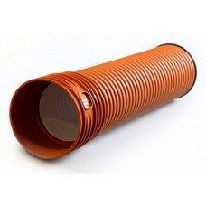 Труба гофр. с раструбом наруж. канал. SN8 Ø150х3м ПОЛИТРОН Труба гофр. с раструбом наруж. канал. SN8 Ø150х3м ПОЛИТРОН
