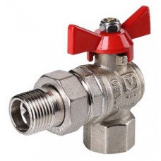 Кран шар. угл. с полусгоном Ø1" внутр./нар. VALTEC Base (4/32) Кран шар. угл. с полусгоном Ø1" внутр./нар. VALTEC Base (4/32)