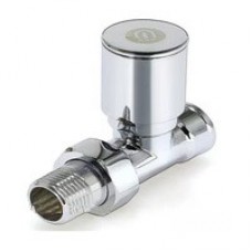 Вентиль регулировочный прямой хром. с седел. затвором Ø1/2" TIM (6/60) Вентиль регулировочный прямой хром. с седел. затвором Ø1/2" TIM (6/60)