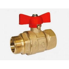 Кран шар. Ø1/2" внутр./нар. бабочка ГАЛЛОП Крепыш 331 (50) Кран шар. Ø1/2" внутр./нар. бабочка ГАЛЛОП Крепыш 331 (50)