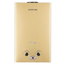 Газовая колонка SUPERFLAME SF0120 10L Золото, 10л/мин