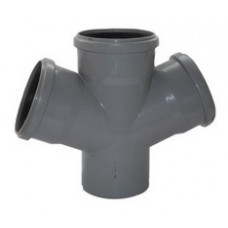 Крестовина внутр. канал. 1 плоск. Ø50х50х50*45° БИПЛАСТ