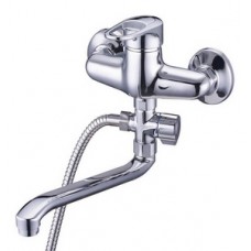 Смеситель для ванны цинк длин. L-излив выносной диверт. G-LAUF KLO6-C048 (1/10) Смеситель для ванны цинк длин. L-излив выносной диверт. G-LAUF KLO6-C048 (1/10)