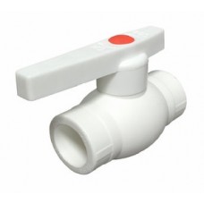 Кран шаровой PP-R Ø50 VALFEX Белый (2/8) Кран шаровой PP-R Ø50 VALFEX Белый (2/8)