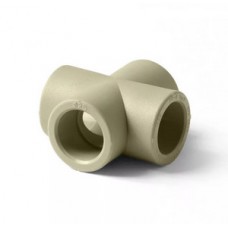 Крестовина PP-R Ø25 PRO AQUA Серый (100)