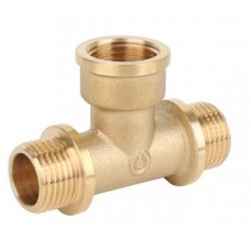 Тройник нар./внутр./нар. Ø1/2" GAPPO (10/80) Тройник нар./внутр./нар. Ø1/2" GAPPO (10/80)