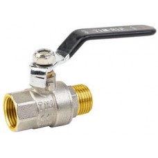 Кран шар. ник. Ø1" внутр./нар. ручка TIM (24) Кран шар. ник. Ø1" внутр./нар. ручка TIM (24)