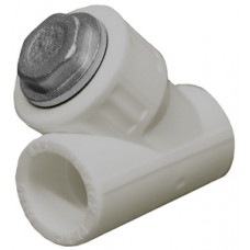 Фильтр косой PP-R внутр./внутр. Ø25х3/4" VALFEX Серый (10/40) Фильтр косой PP-R внутр./внутр. Ø25х3/4" VALFEX Серый (10/40)