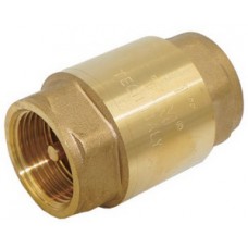 Обратный клапан пружинный Ø1½" внутр.р. (латунный золотник) TIM (9) Обратный клапан пружинный Ø1½" внутр.р. (латунный золотник) TIM (9)