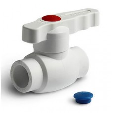 Кран шаровой PP-R Standard мини Ø20 PRO AQUA Белый (1/60) Кран шаровой PP-R Standard мини Ø20 PRO AQUA Белый (1/60)