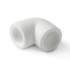 Уголок PP-R Ø50*90° PRO AQUA Белый (10/30) Уголок PP-R Ø50*90° PRO AQUA Белый (10/30)