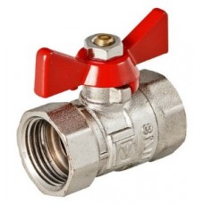 Кран шар. Ø1/2" внутр./внутр. бабочка VALTEC Compact (20/320) Кран шар. Ø1/2" внутр./внутр. бабочка VALTEC Compact (20/320)