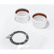 Комплект адаптеров Ø75х80мм для перехода (корейск.-раздел.) дымоудаление NAVIEN Комплект адаптеров Ø75х80мм для перехода (корейск.-раздел.) дымоудаление NAVIEN