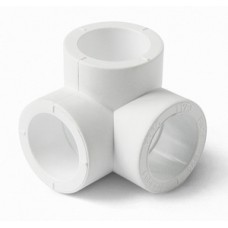 Тройник двухплоскостной PP-R Ø25 PRO AQUA Белый (25/150) Тройник двухплоскостной PP-R Ø25 PRO AQUA Белый (25/150)