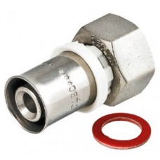 Муфта пресс с накидной гайкой Ø20х3/4" VALTEC Муфта пресс с накидной гайкой Ø20х3/4" VALTEC