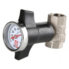 Кран шар. c термометром Ø1/2" VALTEC (36) Кран шар. c термометром Ø1/2" VALTEC (36)