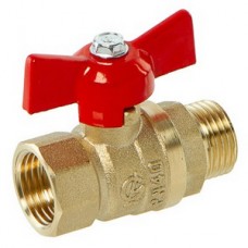 Кран шар. Ø1/2" внутр./нар. бабочка PN40 ГАЛЛОП 231 (12/60) Кран шар. Ø1/2" внутр./нар. бабочка PN40 ГАЛЛОП 231 (12/60)