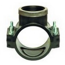 Седло ПНД Ø125х1" облегч. с мет. кольцом 10bar UNIDELTA Седло ПНД Ø125х1" облегч. с мет. кольцом 10bar UNIDELTA