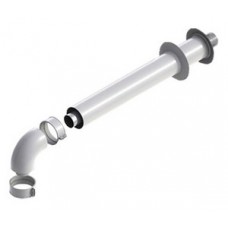 Комплект дымохода Ø60/100мм (коаксиальный) L=0,75м (хомут) для Vaillant Комплект дымохода Ø60/100мм (коаксиальный) L=0,75м (хомут) для Vaillant