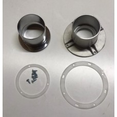 Комплект адаптеров Ø60/100х80мм для перехода (коаксиал. - раздел.) дымоудаление для Deluxe S и C Комплект адаптеров Ø60/100х80мм для перехода (коаксиал. - раздел.) дымоудаление для Deluxe S и C