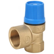 Клапан предохранительный 6bar Ø1/2" внутр./внутр. GAPPO (5/40) Клапан предохранительный 6bar Ø1/2" внутр./внутр. GAPPO (5/40)