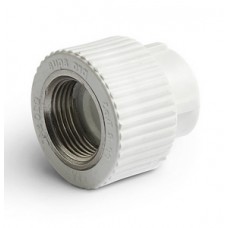 Муфта комб. внутр.р. PP-R Ø25х1/2" PRO AQUA Белый (10/150) Муфта комб. внутр.р. PP-R Ø25х1/2" PRO AQUA Белый (10/150)