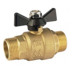 Кран шар. Ø1/2" нар./нар. бабочка TIM (80) Кран шар. Ø1/2" нар./нар. бабочка TIM (80)