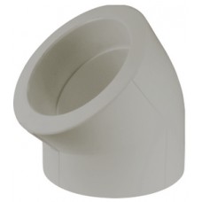 Уголок PP-R Ø50*45° VALFEX Серый (40/10) Уголок PP-R Ø50*45° VALFEX Серый (40/10)