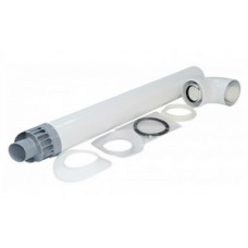 Комплект дымохода Ø80/125 для конденсационных котлов универсальный Комплект дымохода Ø80/125 для конденсационных котлов универсальный