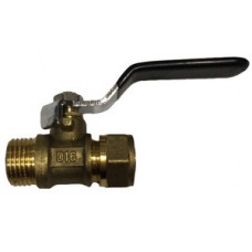 Кран шаровой цанга наружная резьба Ø16х1/2" ручка LEMEN Кран шаровой цанга наружная резьба Ø16х1/2" ручка LEMEN