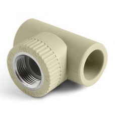 Тройник комб. внутр.р. PP-R Ø32х1" PRO AQUA Серый (10/50) Тройник комб. внутр.р. PP-R Ø32х1" PRO AQUA Серый (10/50)