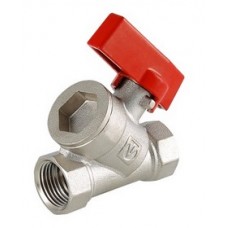 Кран шар. с цельным корпусом Ø1/2" внутр./внутр. VALTEC (9/108) Кран шар. с цельным корпусом Ø1/2" внутр./внутр. VALTEC (9/108)