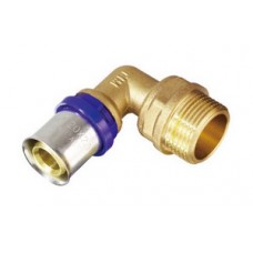 Уголок пресс наружная резьба Ø16х1/2" TIM (25/200) Уголок пресс наружная резьба Ø16х1/2" TIM (25/200)