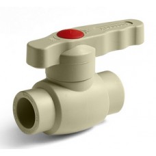 Кран шаровой PP-R Ultra Ø20 PRO AQUA Серый (50) Кран шаровой PP-R Ultra Ø20 PRO AQUA Серый (50)