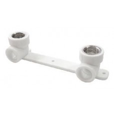 Настенный комплект внутр.р. PP-R Ø20х1/2" VALFEX PRO Белый (5/20) Настенный комплект внутр.р. PP-R Ø20х1/2" VALFEX PRO Белый (5/20)