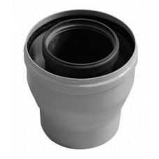 Коаксиальный переходник с Ø80/125мм на Ø60/100мм Коаксиальный переходник с Ø80/125мм на Ø60/100мм