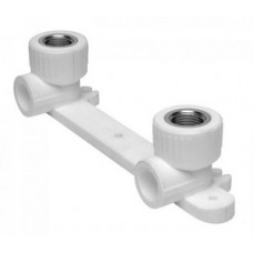 Настенный комплект внутр.р. PP-R Ø25х1/2" PRO AQUA Белый Настенный комплект внутр.р. PP-R Ø25х1/2" PRO AQUA Белый