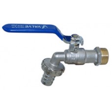 Кран водоразборный Ø3/4" нар.р. ручка TIM Эконом (60) Кран водоразборный Ø3/4" нар.р. ручка TIM Эконом (60)