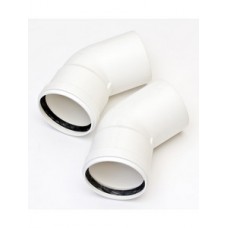 Отвод ARISTON 45° M/F d80 (2) конд. Отвод ARISTON 45° M/F d80 (2) конд.