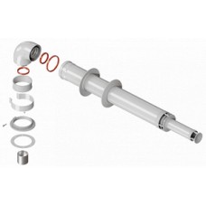 Комплект дымохода Ø60/100мм (коаксиал.) L=1м антилед унив. (кроме Immer. и Deluxe 75/100) VIVAT Комплект дымохода Ø60/100мм (коаксиал.) L=1м антилед унив. (кроме Immer. и Deluxe 75/100) VIVAT