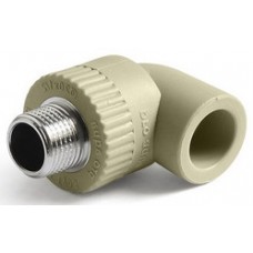 Уголок комб. нар.р. PP-R Ø25х1/2" PRO AQUA Серый (10/100) Уголок комб. нар.р. PP-R Ø25х1/2" PRO AQUA Серый (10/100)