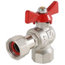 Кран шар. угл. с накидной гайкой Ø3/4" внутр./внутр. бабочка VALTEC BASE (12) Кран шар. угл. с накидной гайкой Ø3/4" внутр./внутр. бабочка VALTEC BASE (12)