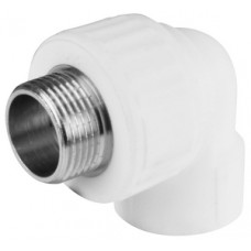 Уголок комб. нар.р. PP-R Ø32х1/2" VALFEX Белый (10/30) Уголок комб. нар.р. PP-R Ø32х1/2" VALFEX Белый (10/30)