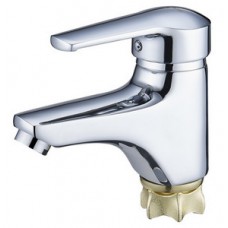 Смеситель для умыв. цинк на гайке кор.излив картридж Ø40 SOLONE SIT1-A182 Смеситель для умыв. цинк на гайке кор.излив картридж Ø40 SOLONE SIT1-A182