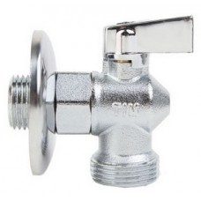 Кран шар. угл. для с/т приборов матовый с отражателем Ø1/2"х3/4" TIM (60) Кран шар. угл. для с/т приборов матовый с отражателем Ø1/2"х3/4" TIM (60)